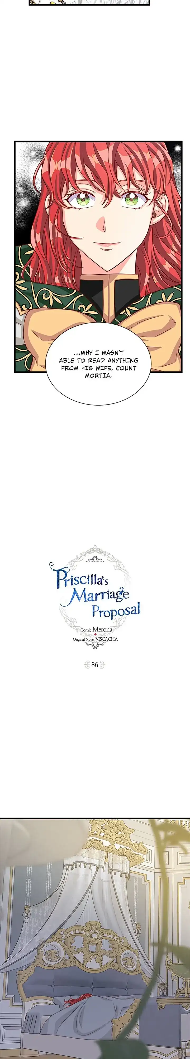 Priscilla’s Marriage Request Chapter 86 - page 6