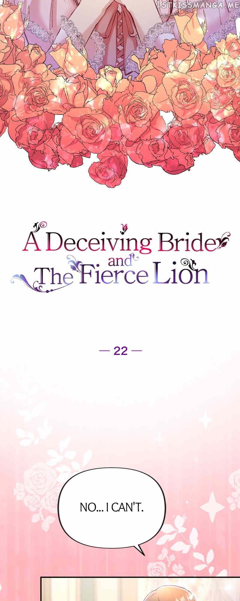 A Deceiving Bride and The Fierce Lion Chapter 22 - page 5