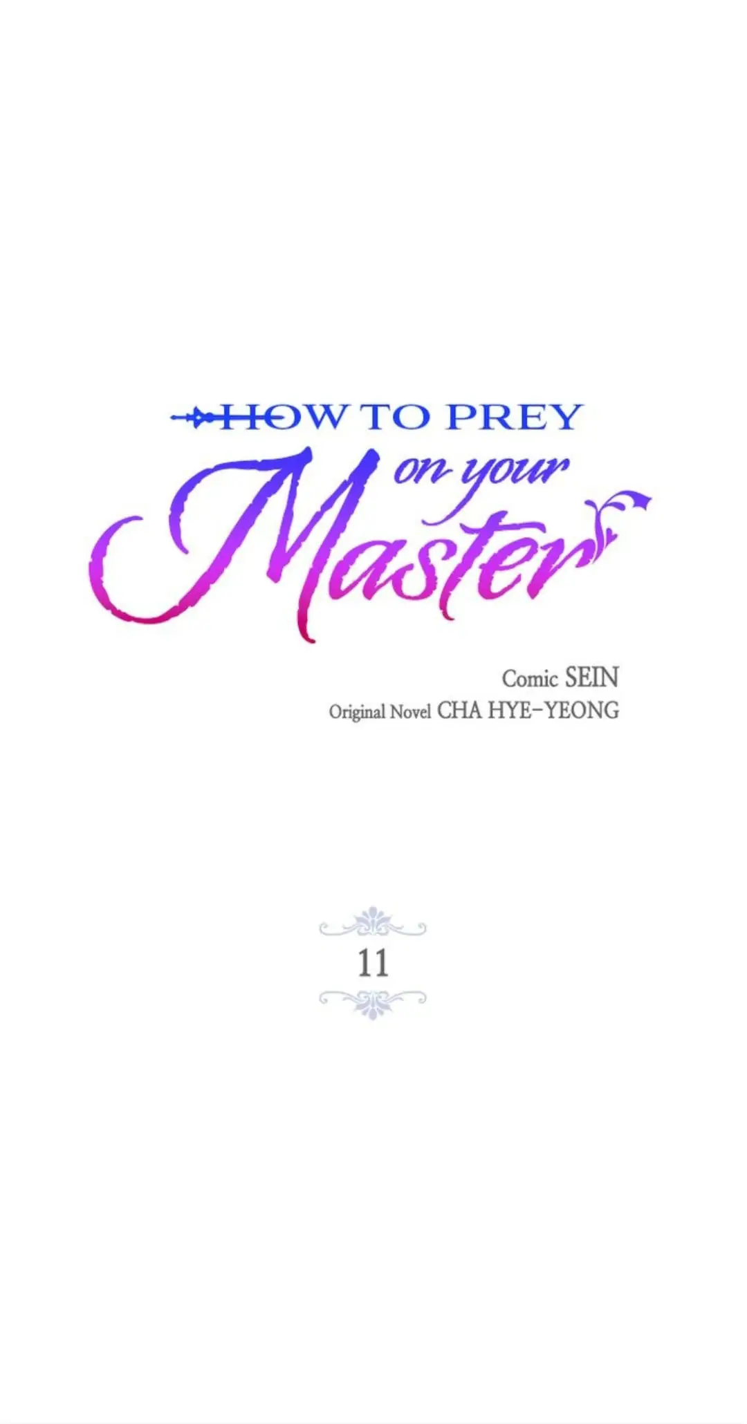 How to Prey on Your Master Chapter 11 - page 1