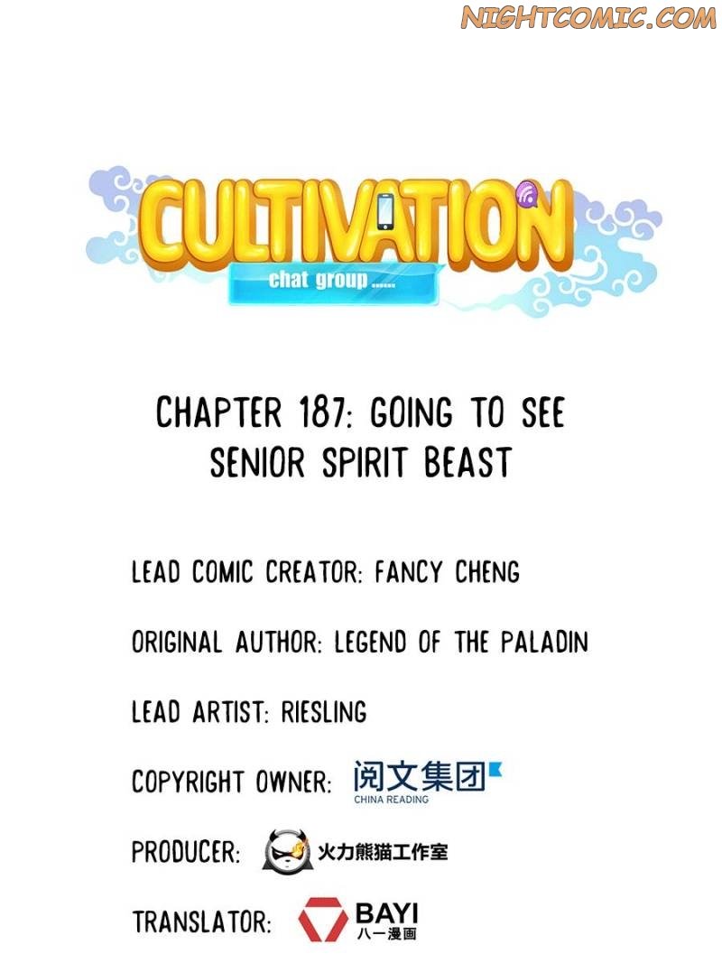 Cultivation Chat Group chapter 191 - page 1