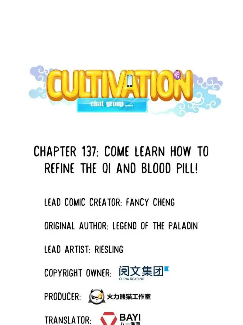 Cultivation Chat Group chapter 137 - page 1