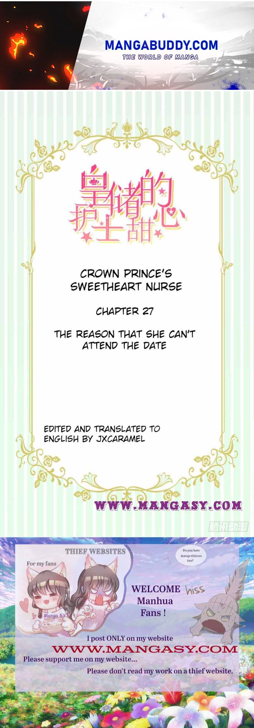 Crown Prince’s Sweetheart Nurse Chapter 27 - page 1