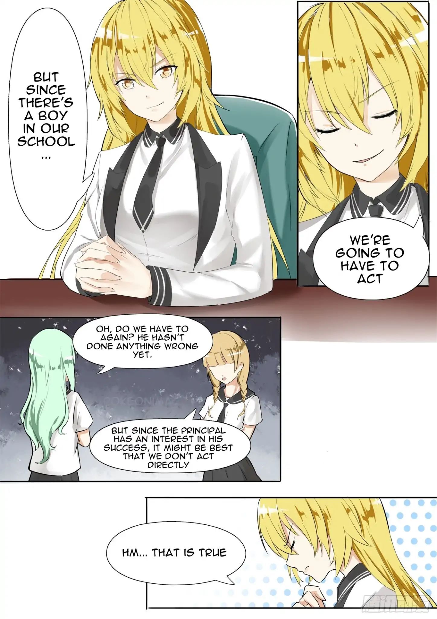 The Boy in the All-Girls School Chapter 7 - page 7