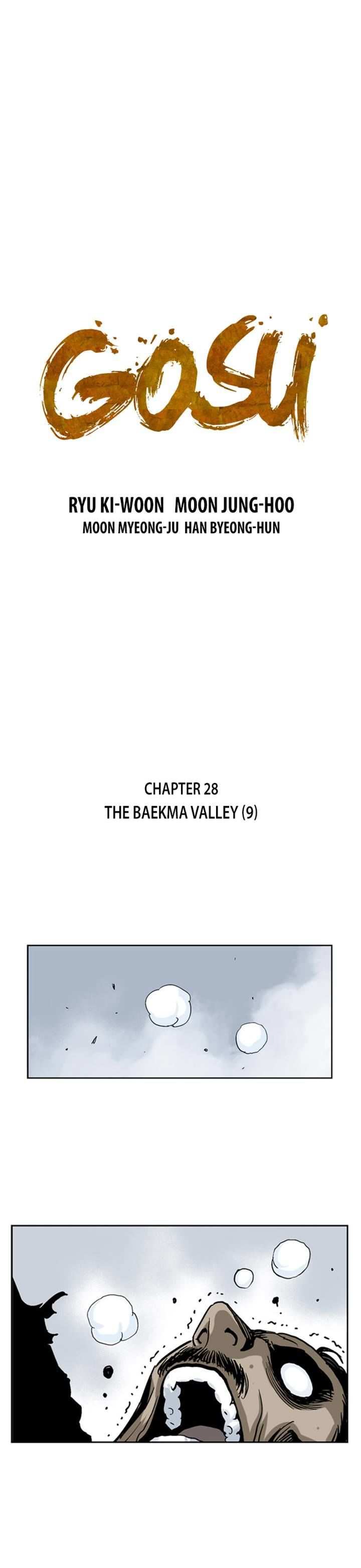 Gosu chapter 28 - page 1