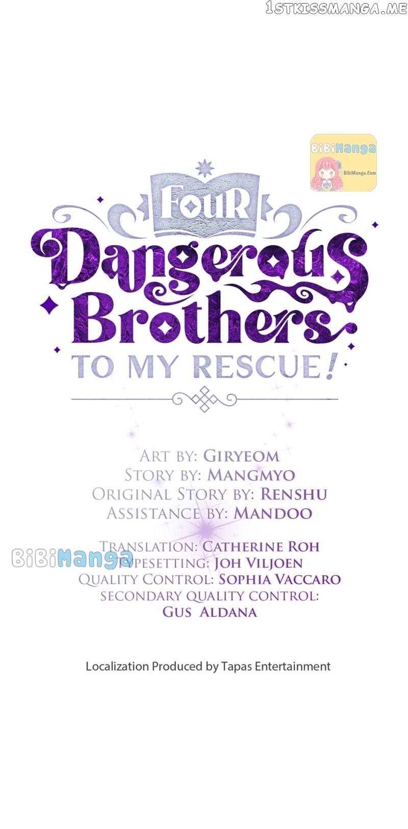 Four Dangerous Brothers to My Rescue! Chapter 67 - page 8