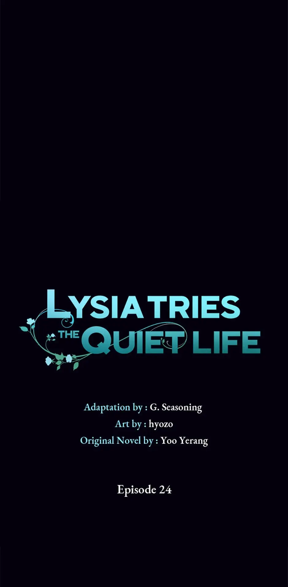 Lysia Tries The Quiet Life Chapter 24 - page 3