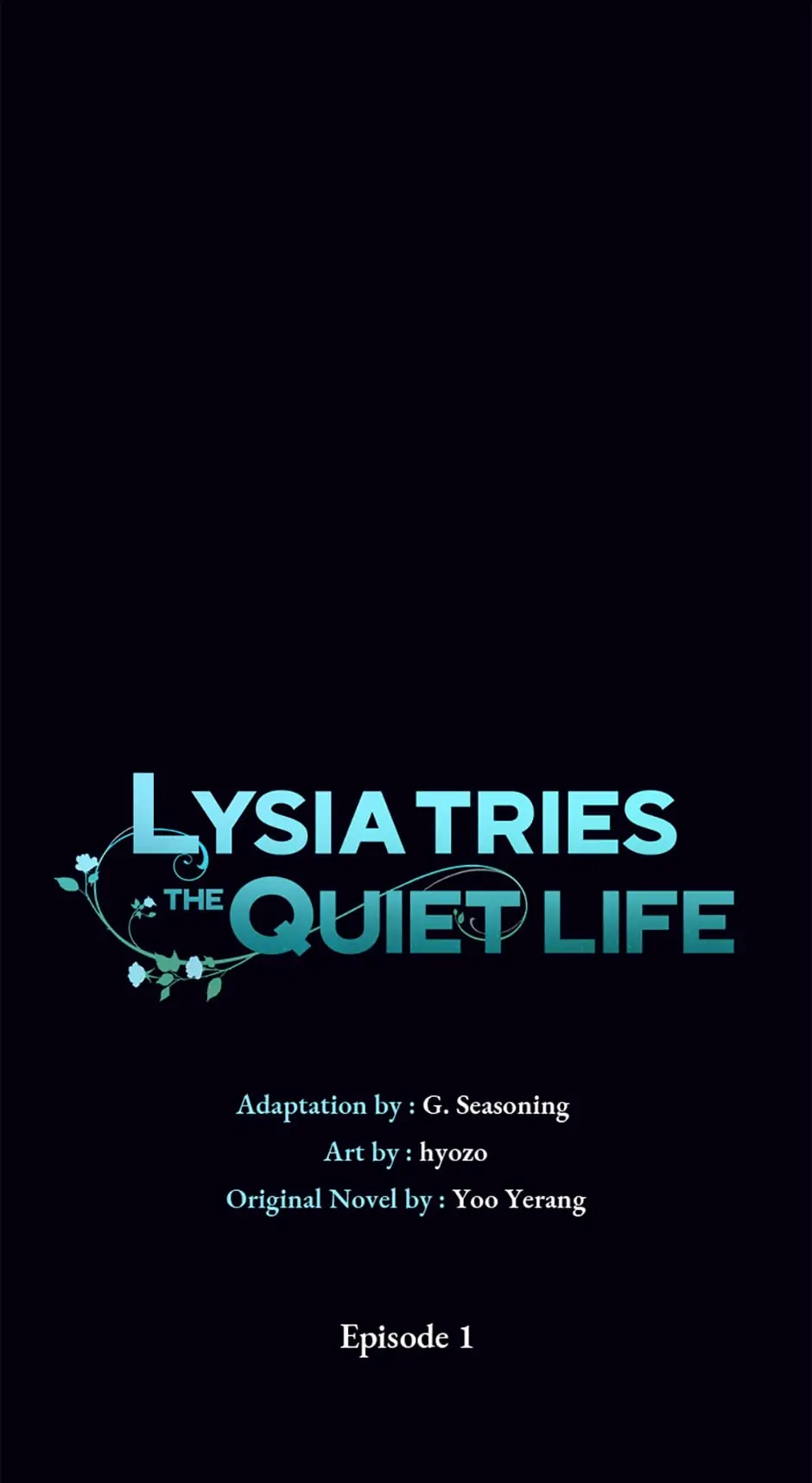 Lysia Tries The Quiet Life Chapter 1 - page 8