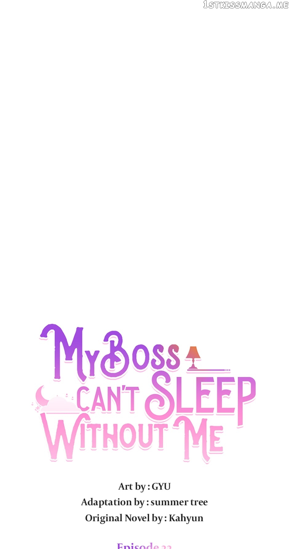 My Boss Can't Sleep Without Me Chapter 23 - page 6