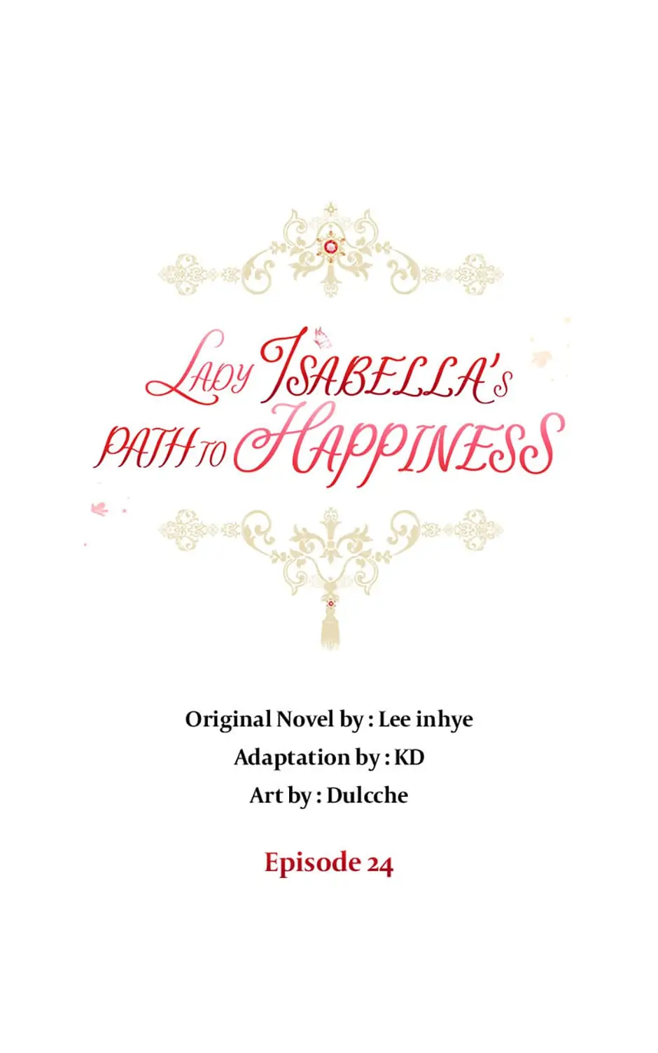 Lady Isabella's Path To Happiness Chapter 24 - page 44