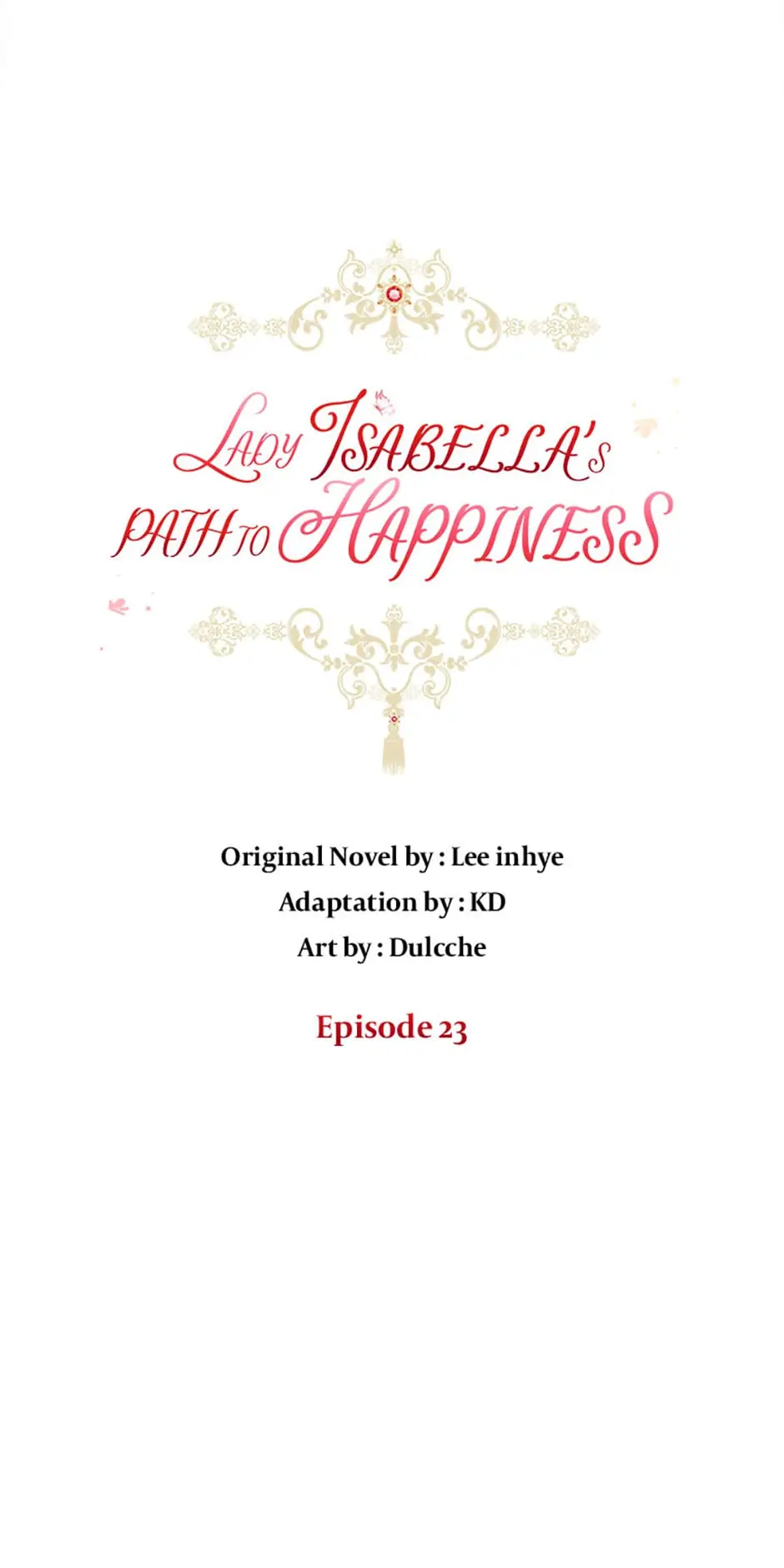 Lady Isabella's Path To Happiness Chapter 23 - page 35