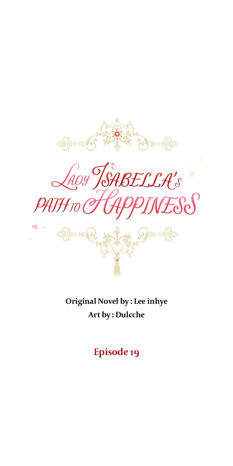 Lady Isabella's Path To Happiness Chapter 19 - page 21