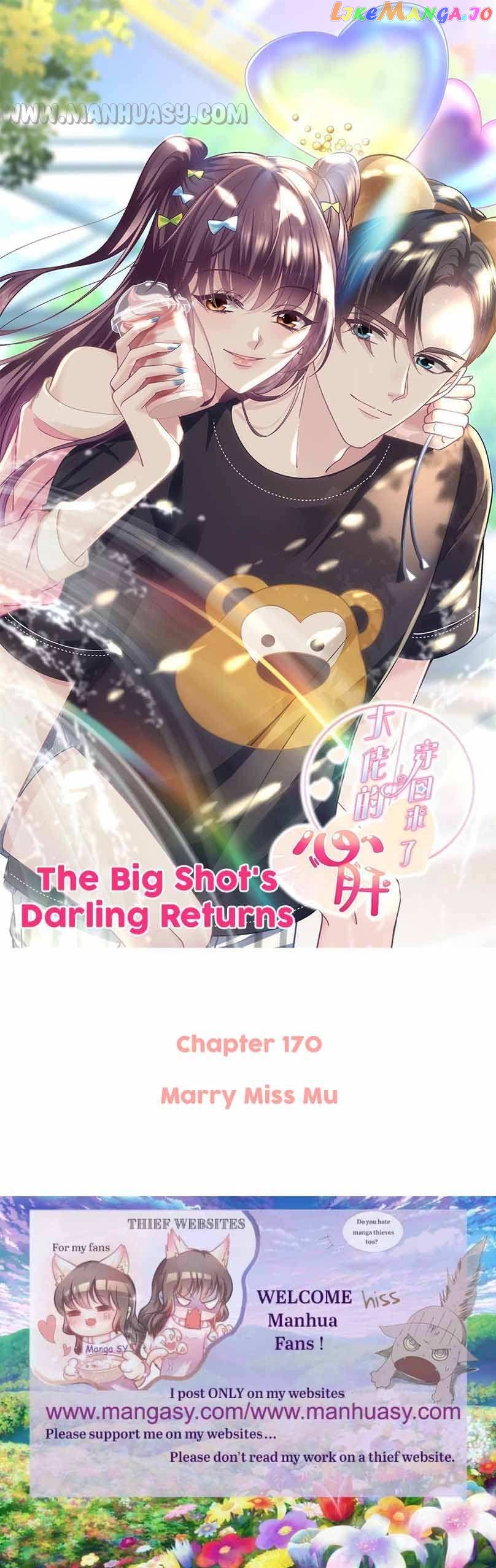 The Big Shot’s Darling Returns Chapter 170 - page 1