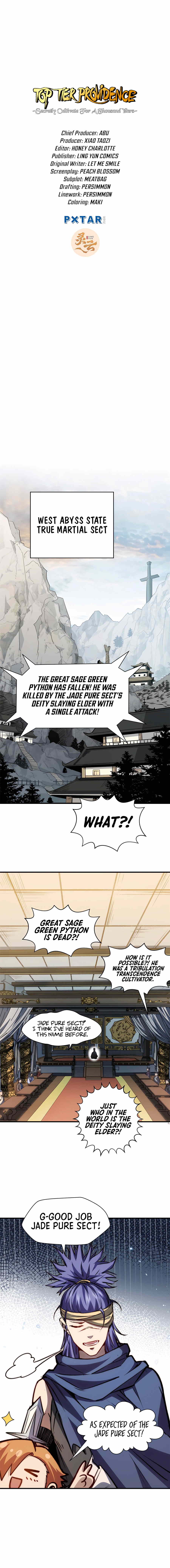 Top Tier Providence: Secretly Cultivate for a Thousand Years Chapter 113 - page 3