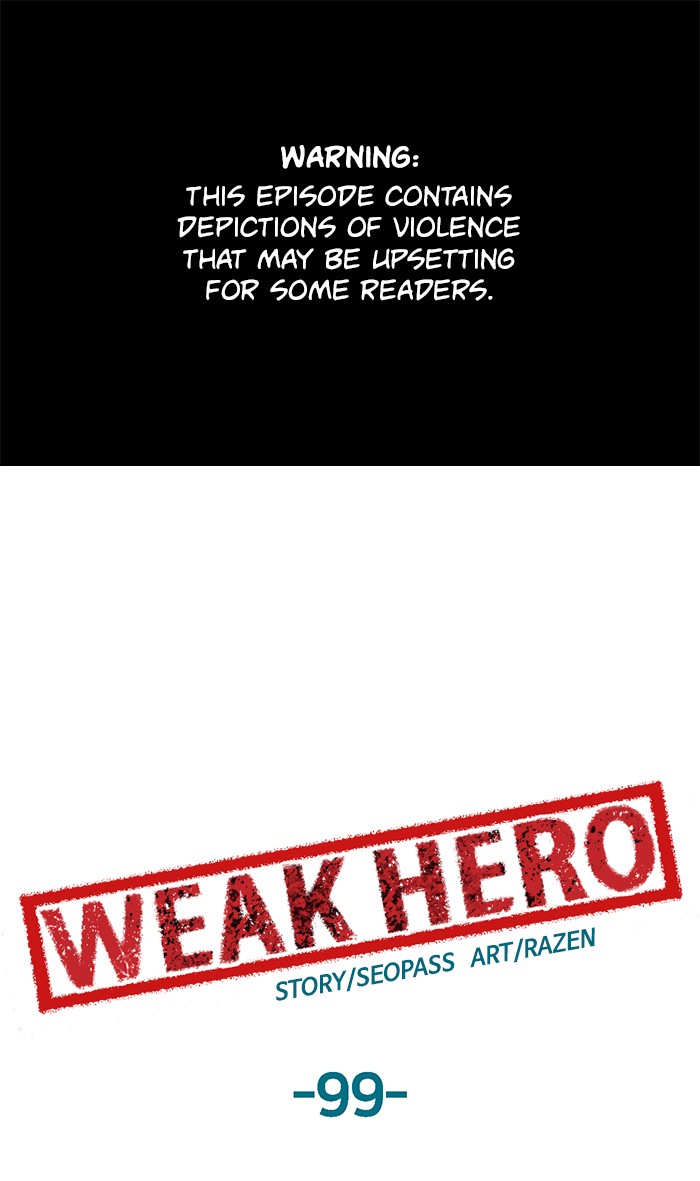 Weak Hero chapter 99 - page 4