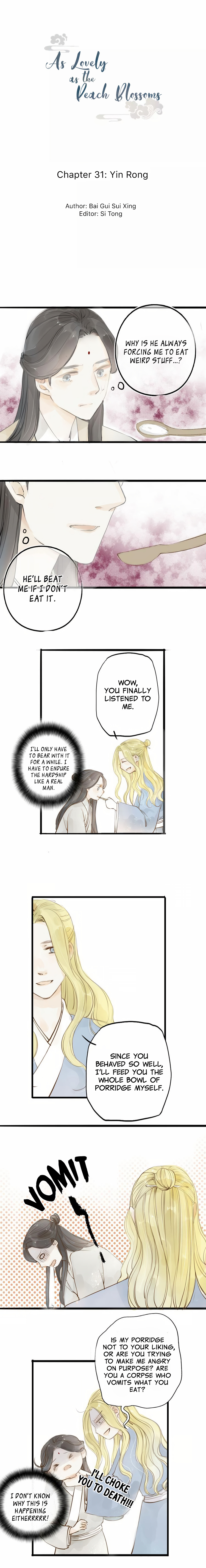 As Lovely as the Peach Blossoms chapter 31 - page 1