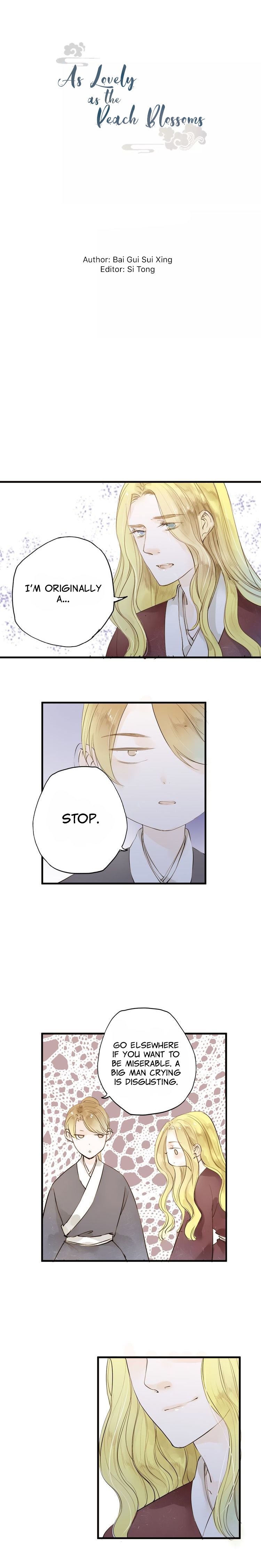 As Lovely as the Peach Blossoms chapter 27 - page 1