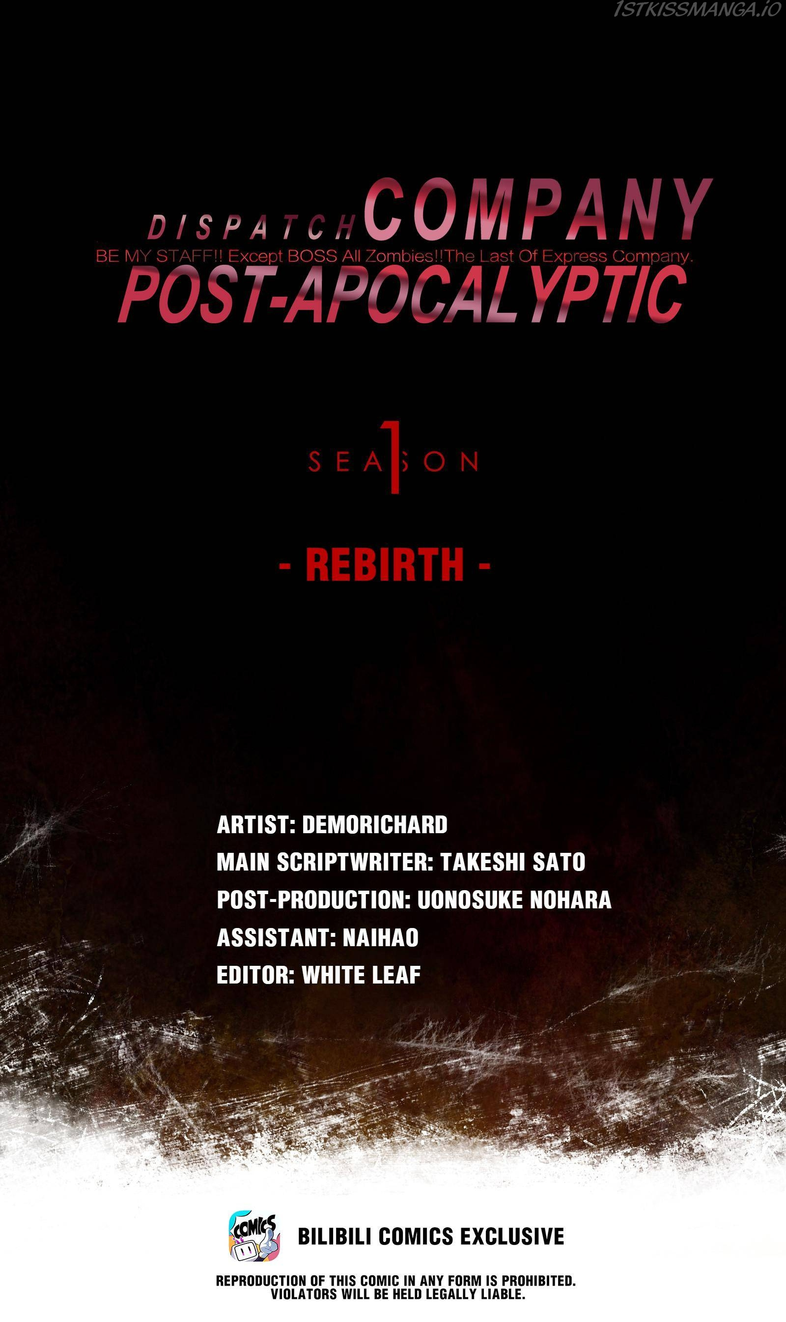 Post-apocalyptic Dispatch Company Chapter 49 - page 1