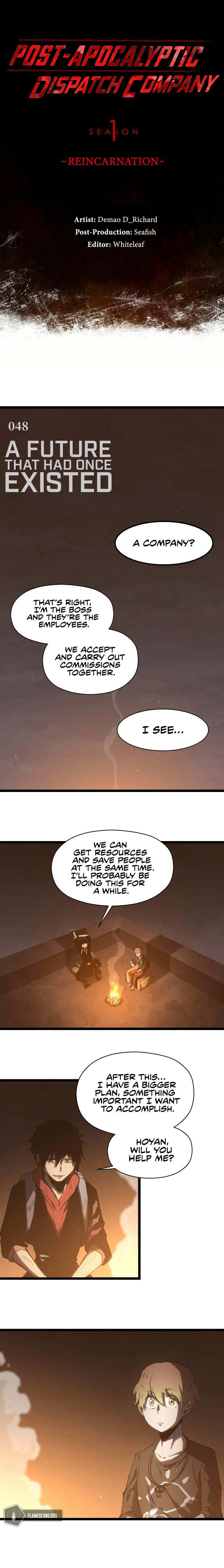 Post-apocalyptic Dispatch Company Chapter 48 - page 3