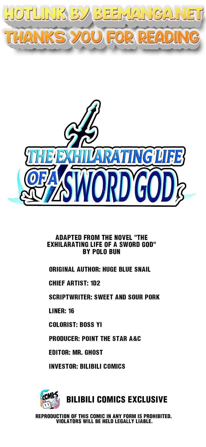 Sword God’s Life Is Not That Boring Chapter 51 - page 1