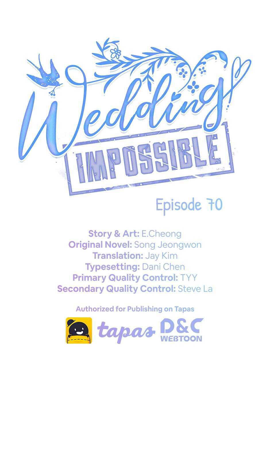 Wedding Impossible chapter 70 - page 1