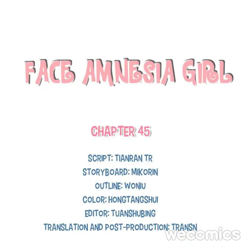 Face Amnesia Girl Chapter 45 - page 1