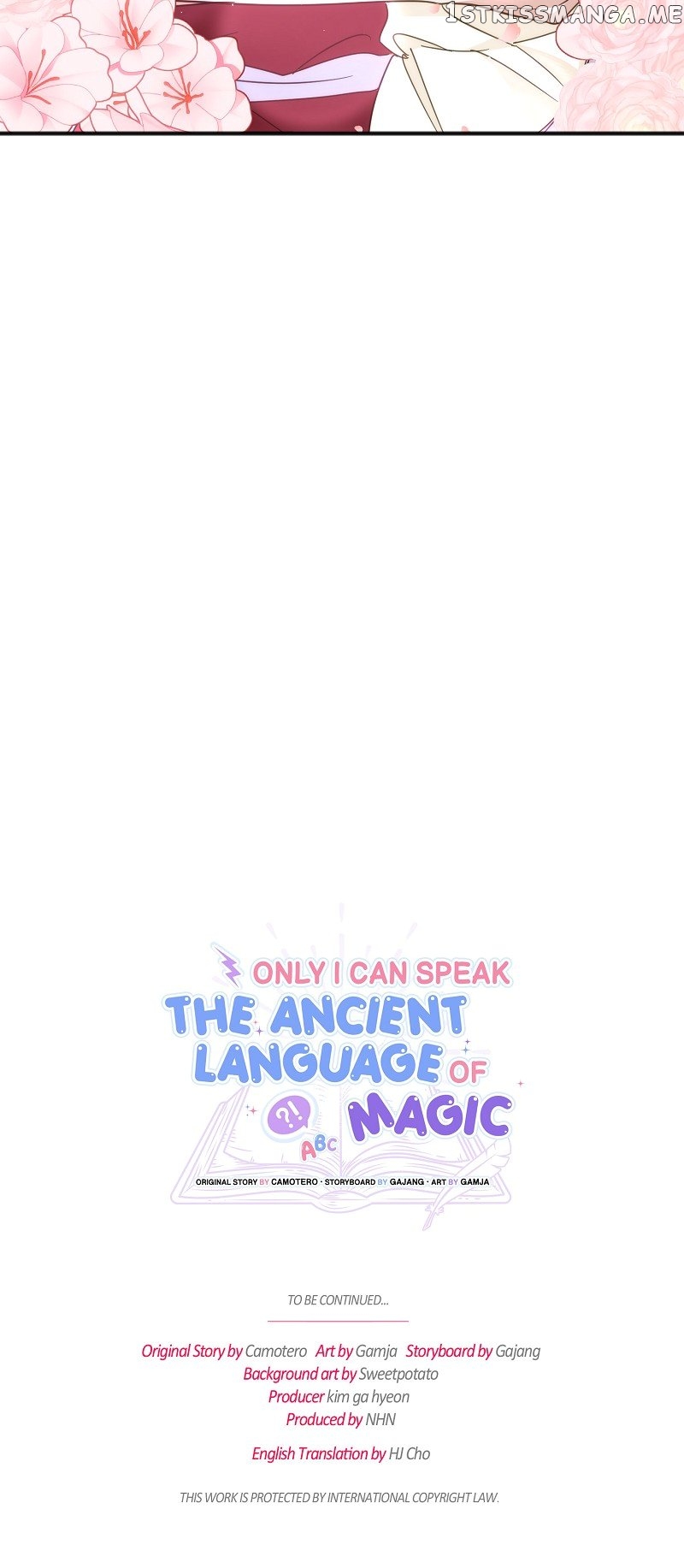 Only I Can Speak the Ancient Language of Magic Chapter 23 - page 70