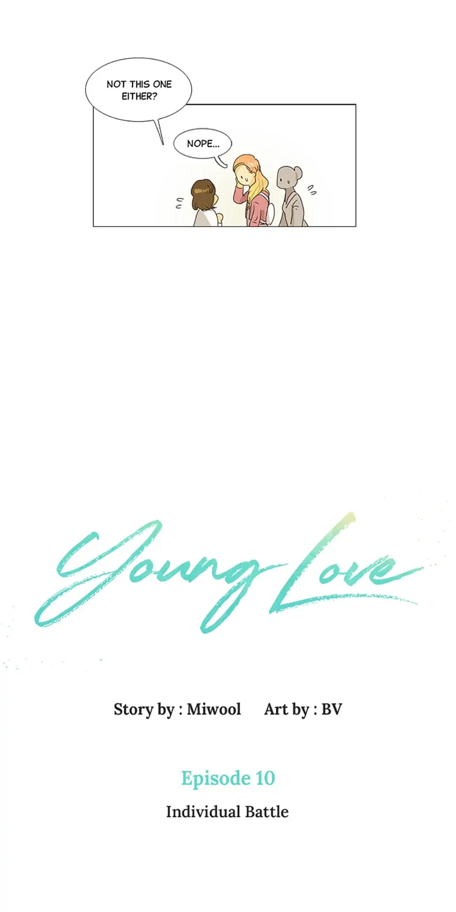 Young Love Chapter 10 - page 3