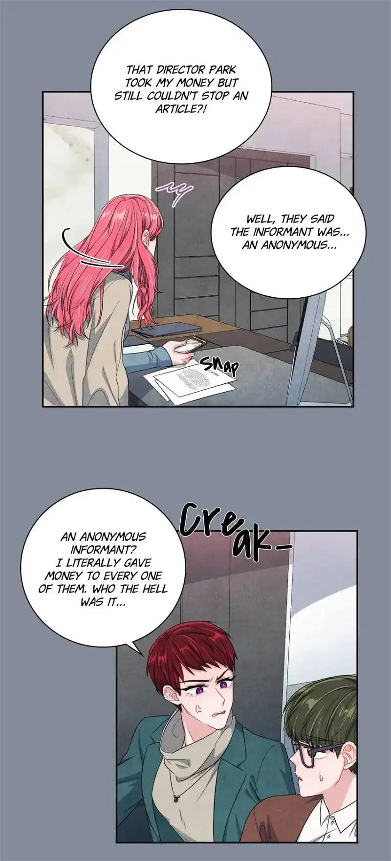 Backstage Kiss Scene Chapter 47 - page 25
