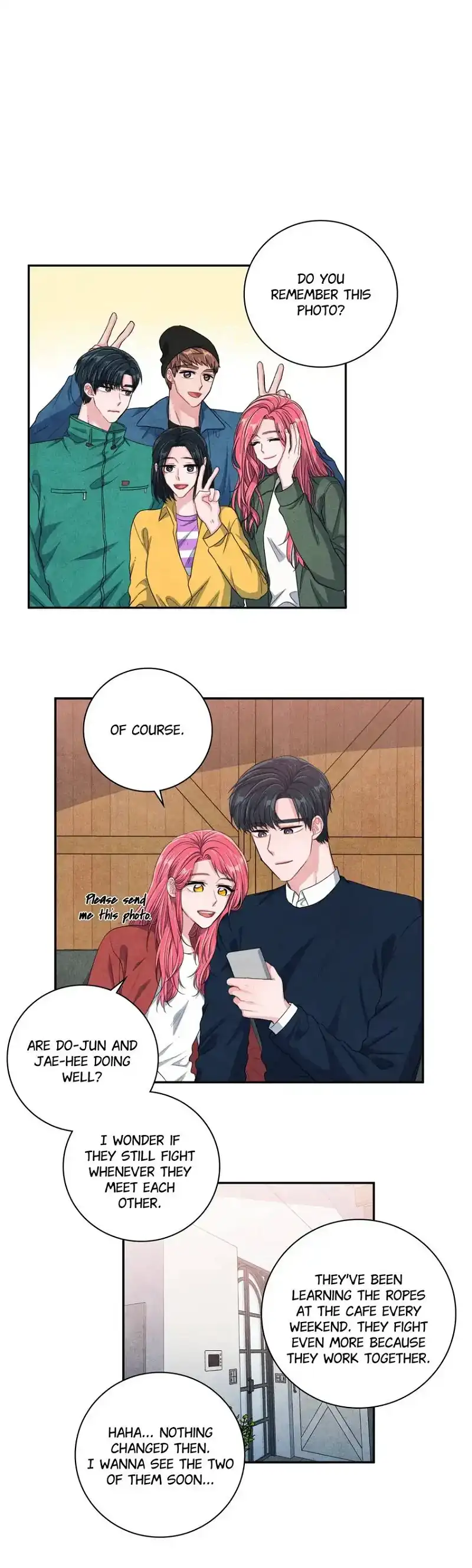 Backstage Kiss Scene Chapter 46 - page 15