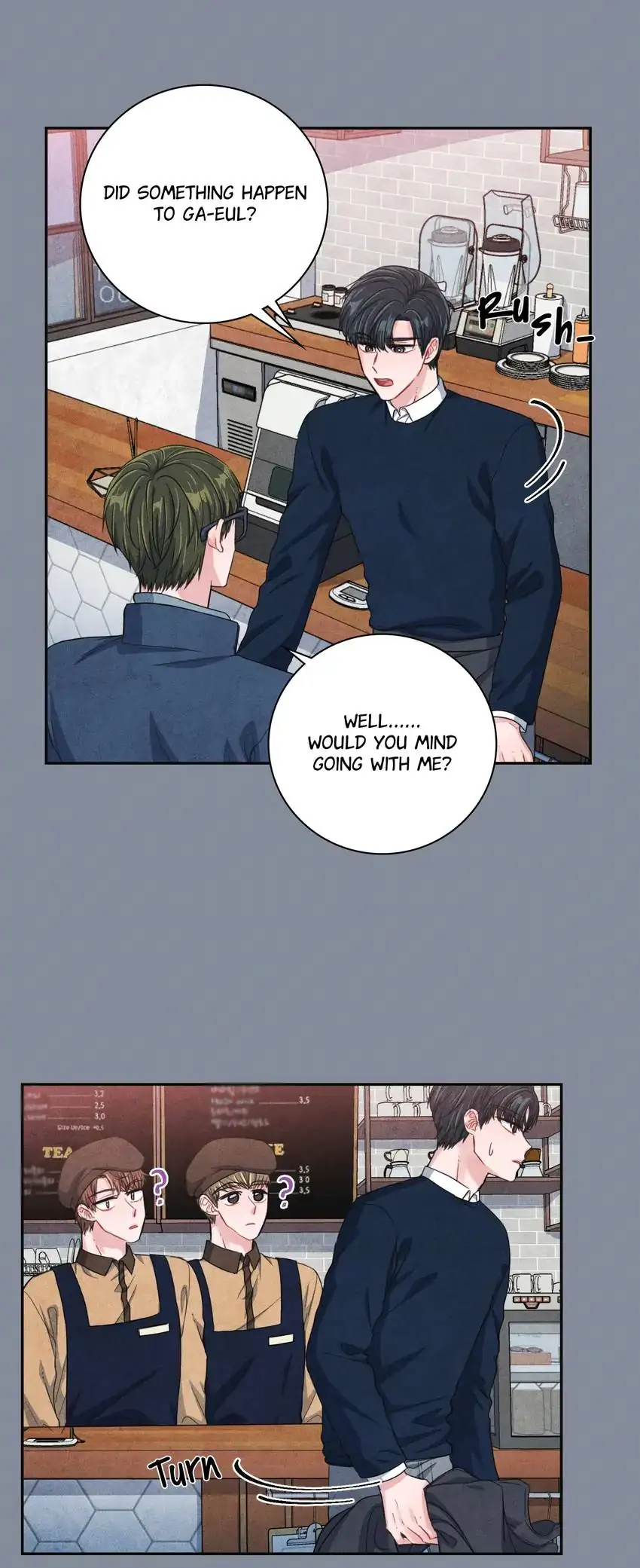 Backstage Kiss Scene Chapter 46 - page 7