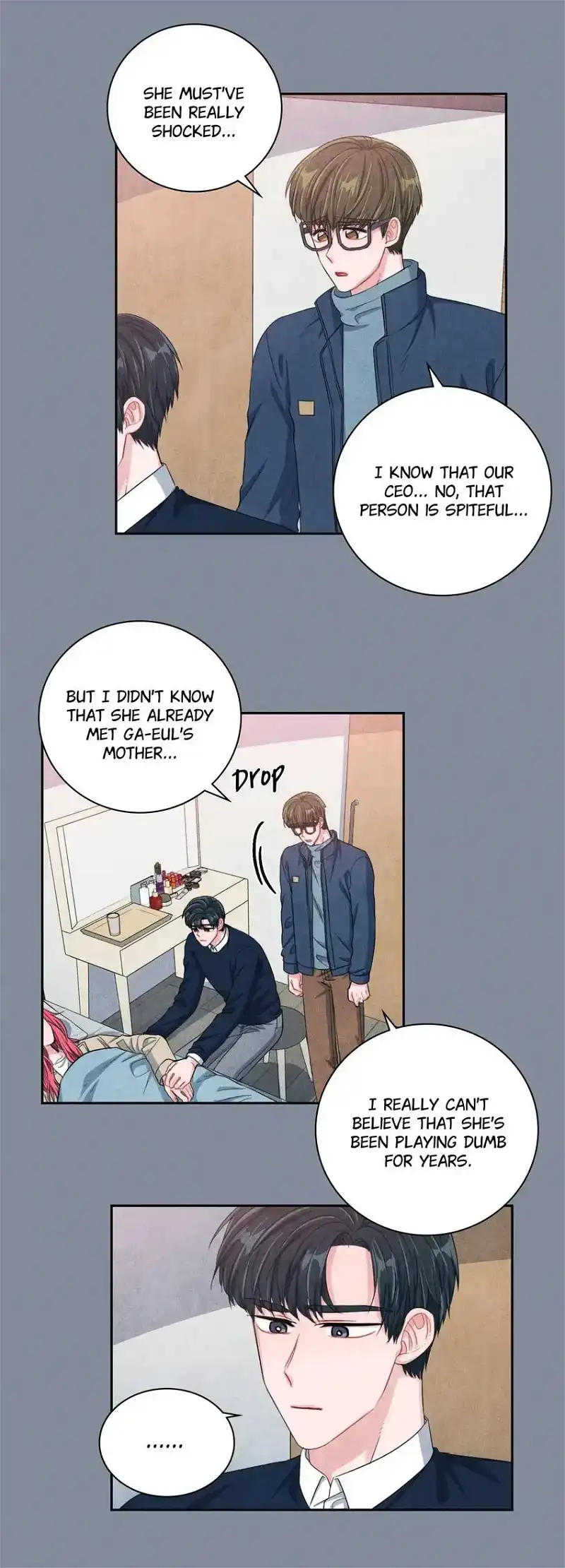 Backstage Kiss Scene Chapter 46 - page 9