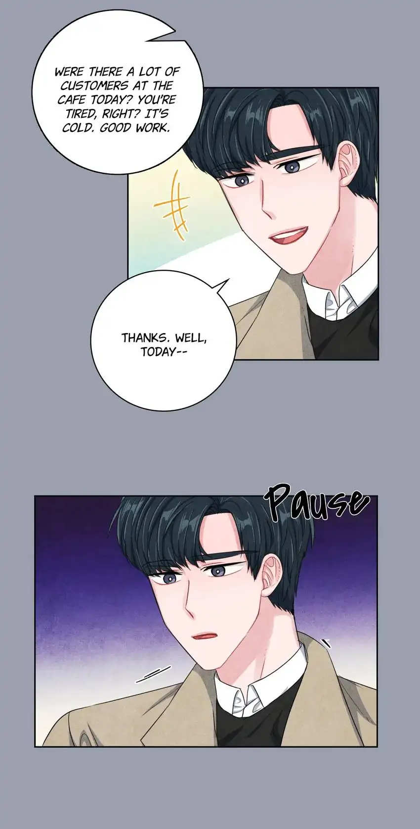 Backstage Kiss Scene Chapter 44 - page 11