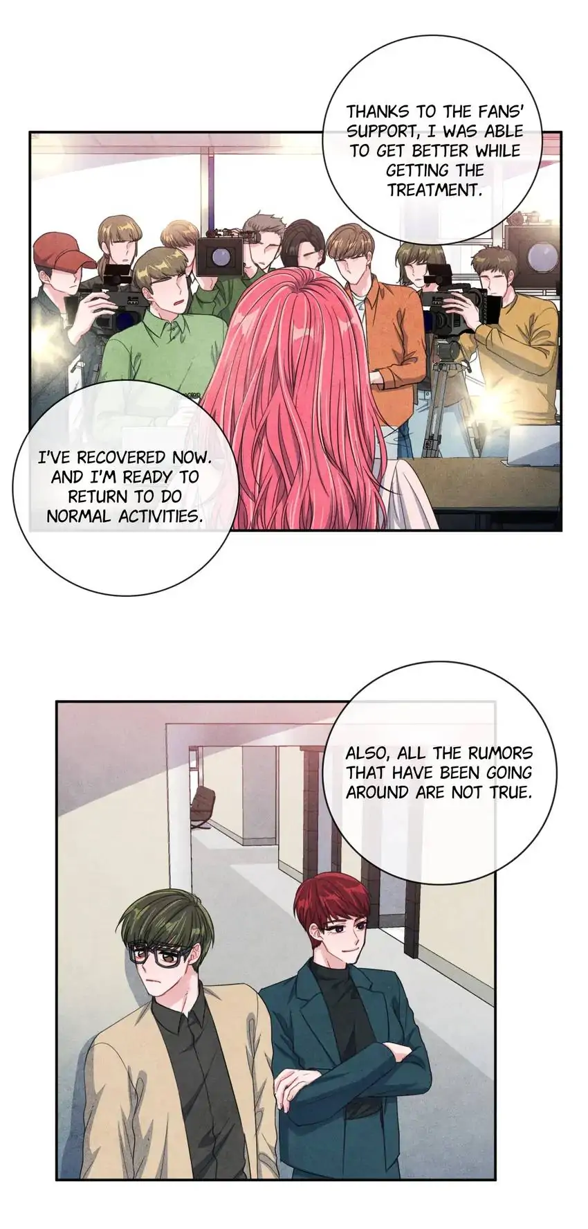 Backstage Kiss Scene Chapter 43 - page 2