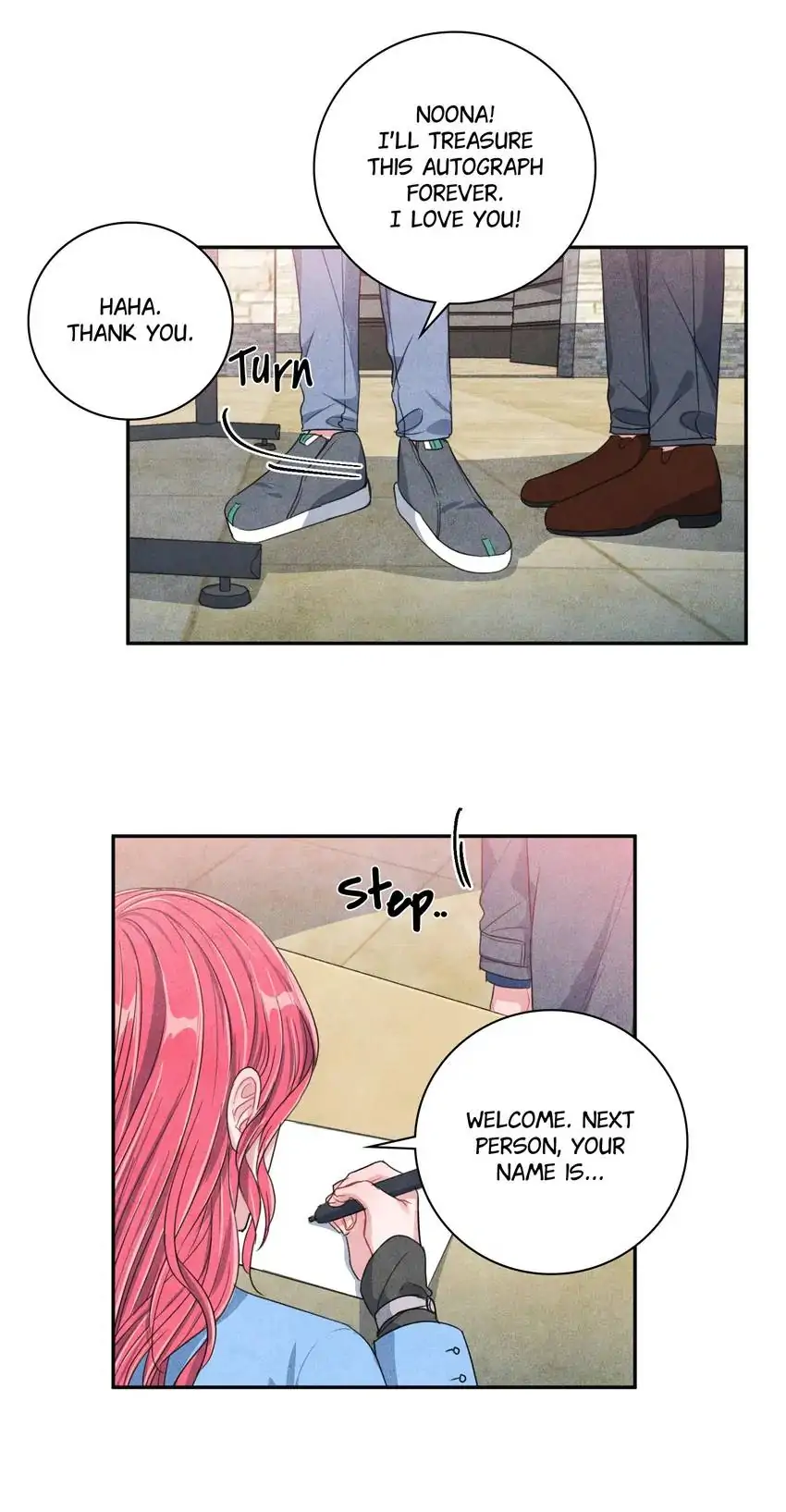 Backstage Kiss Scene Chapter 43 - page 25