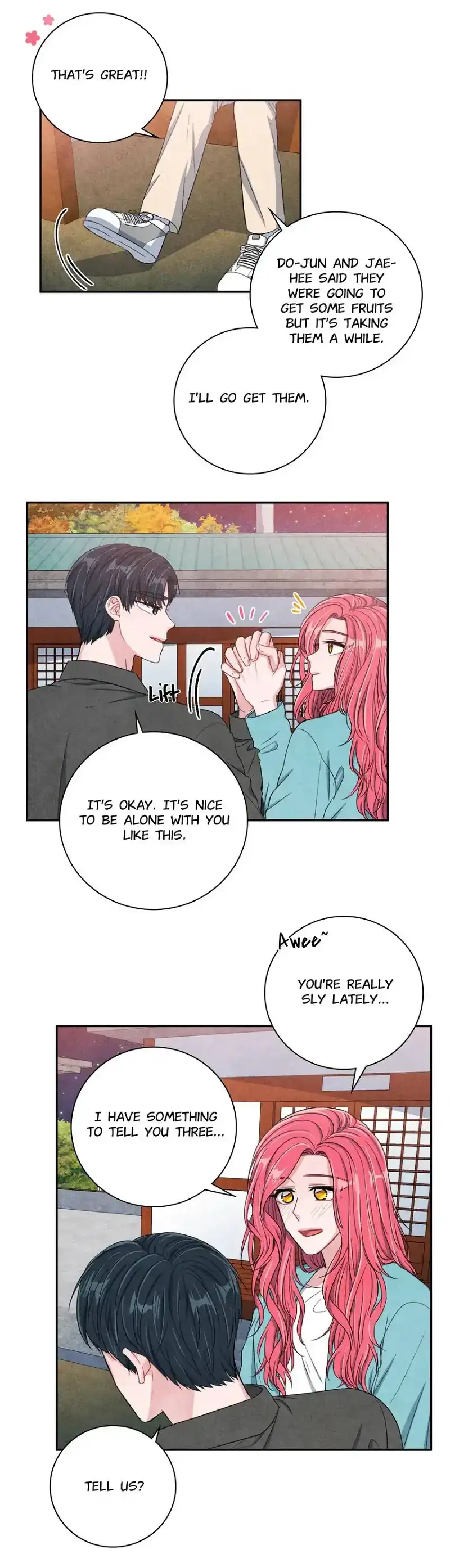 Backstage Kiss Scene Chapter 40 - page 31
