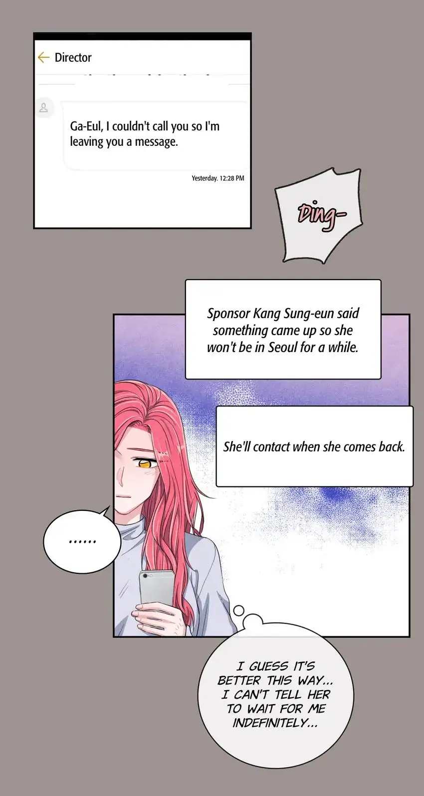 Backstage Kiss Scene Chapter 39 - page 12