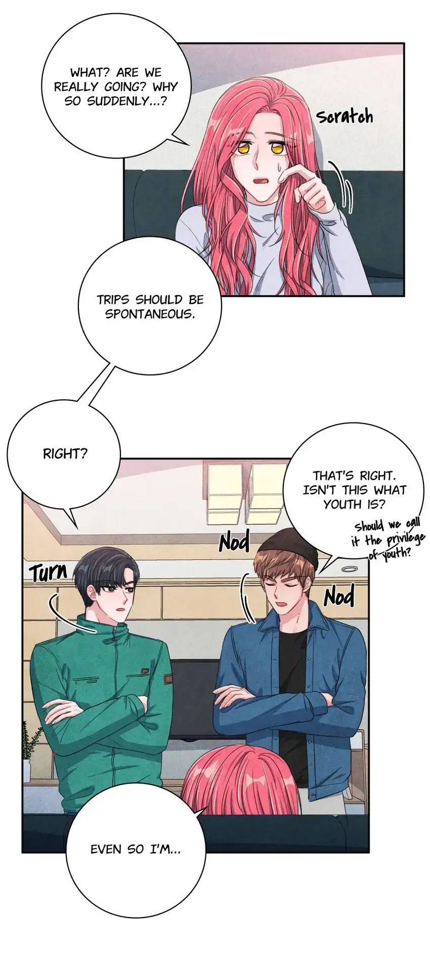 Backstage Kiss Scene Chapter 39 - page 20