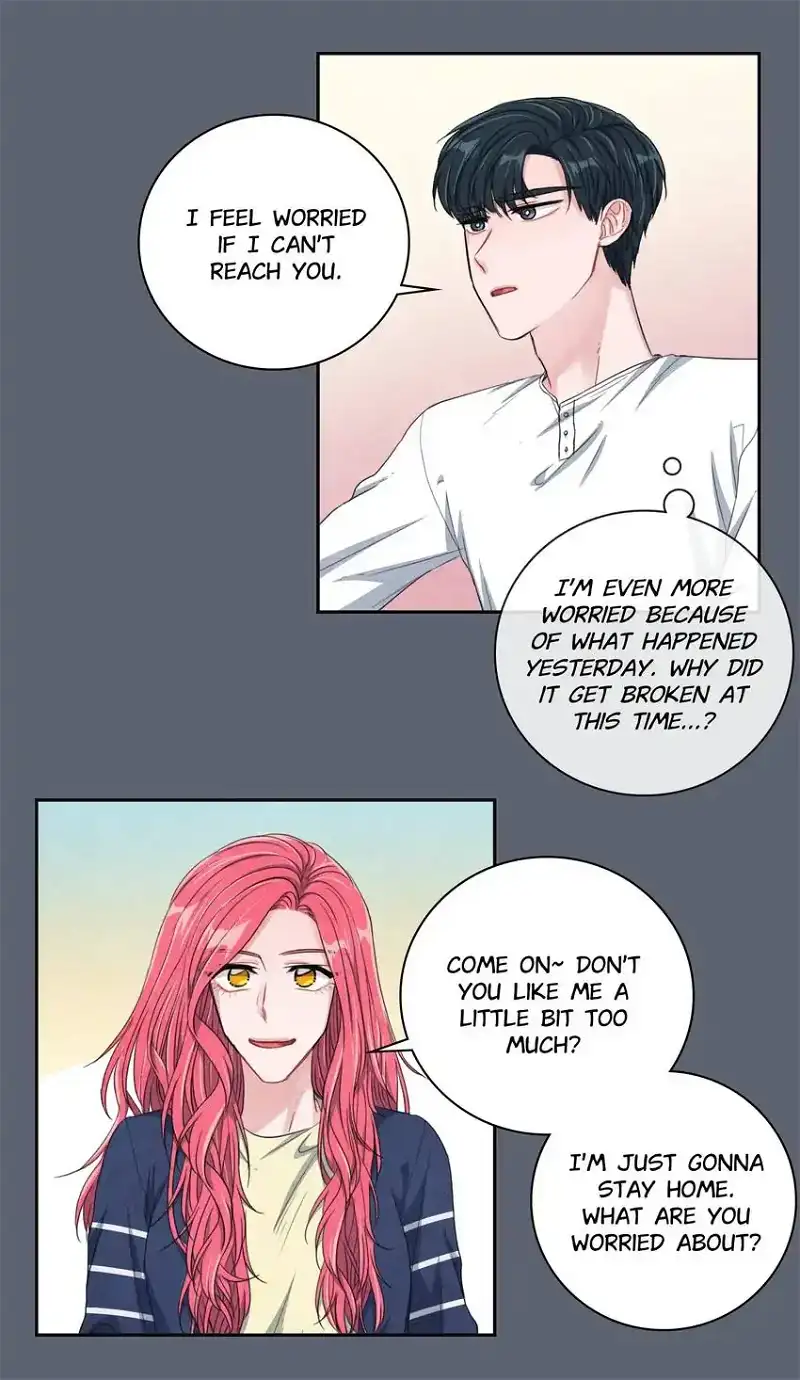 Backstage Kiss Scene Chapter 36 - page 12