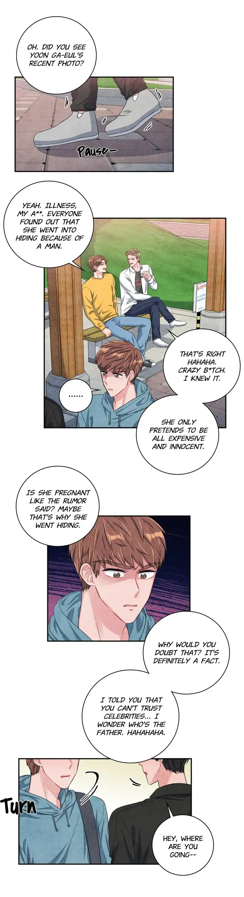 Backstage Kiss Scene Chapter 36 - page 21