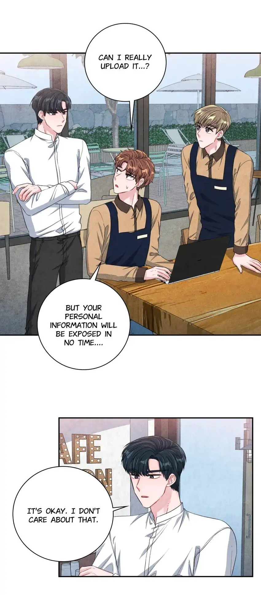 Backstage Kiss Scene Chapter 36 - page 26