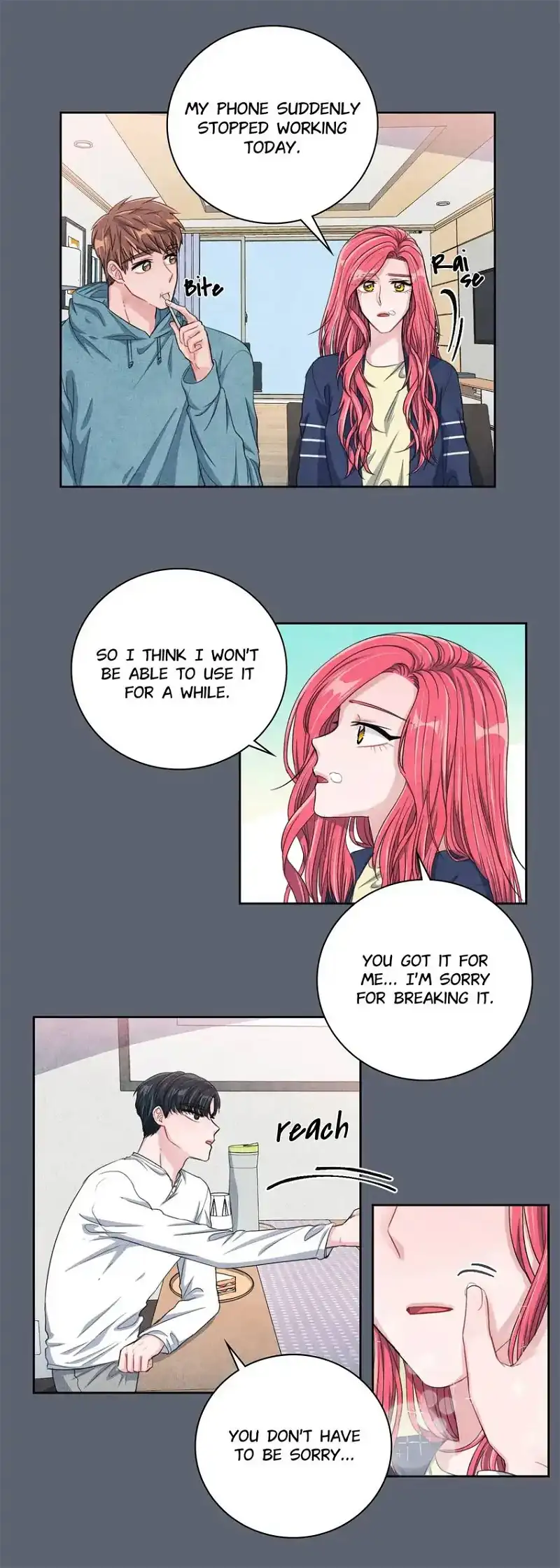Backstage Kiss Scene Chapter 36 - page 6