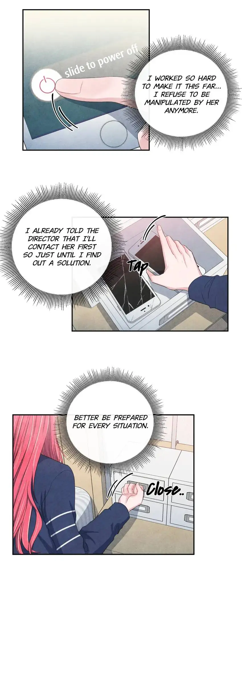 Backstage Kiss Scene Chapter 35 - page 22