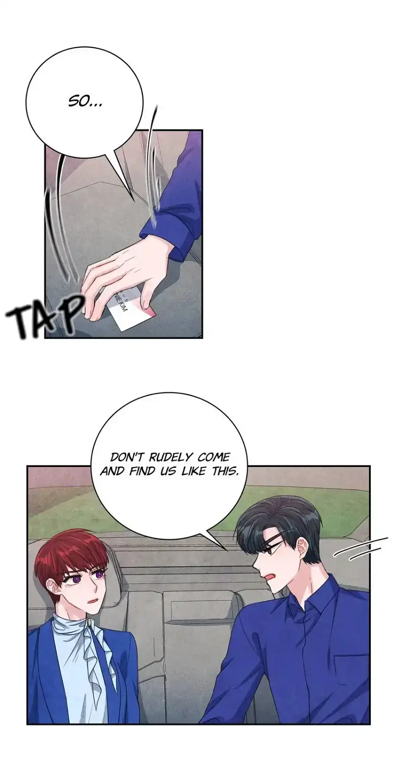Backstage Kiss Scene Chapter 35 - page 9