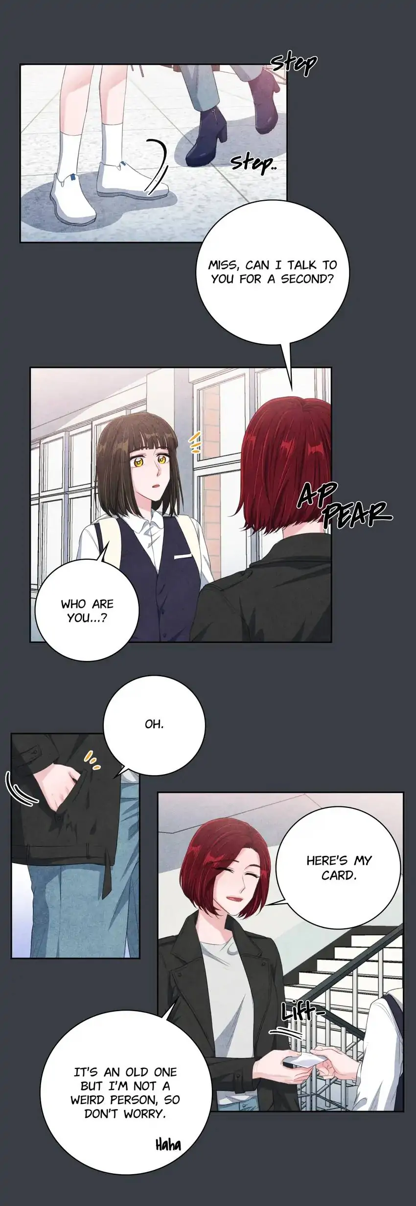 Backstage Kiss Scene Chapter 32 - page 2