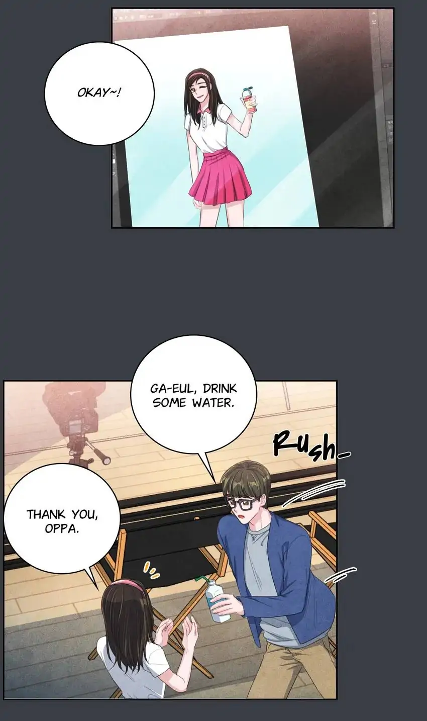 Backstage Kiss Scene Chapter 32 - page 7