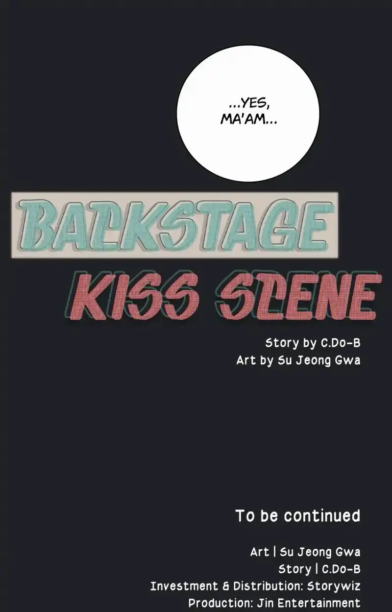 Backstage Kiss Scene Chapter 30 - page 38
