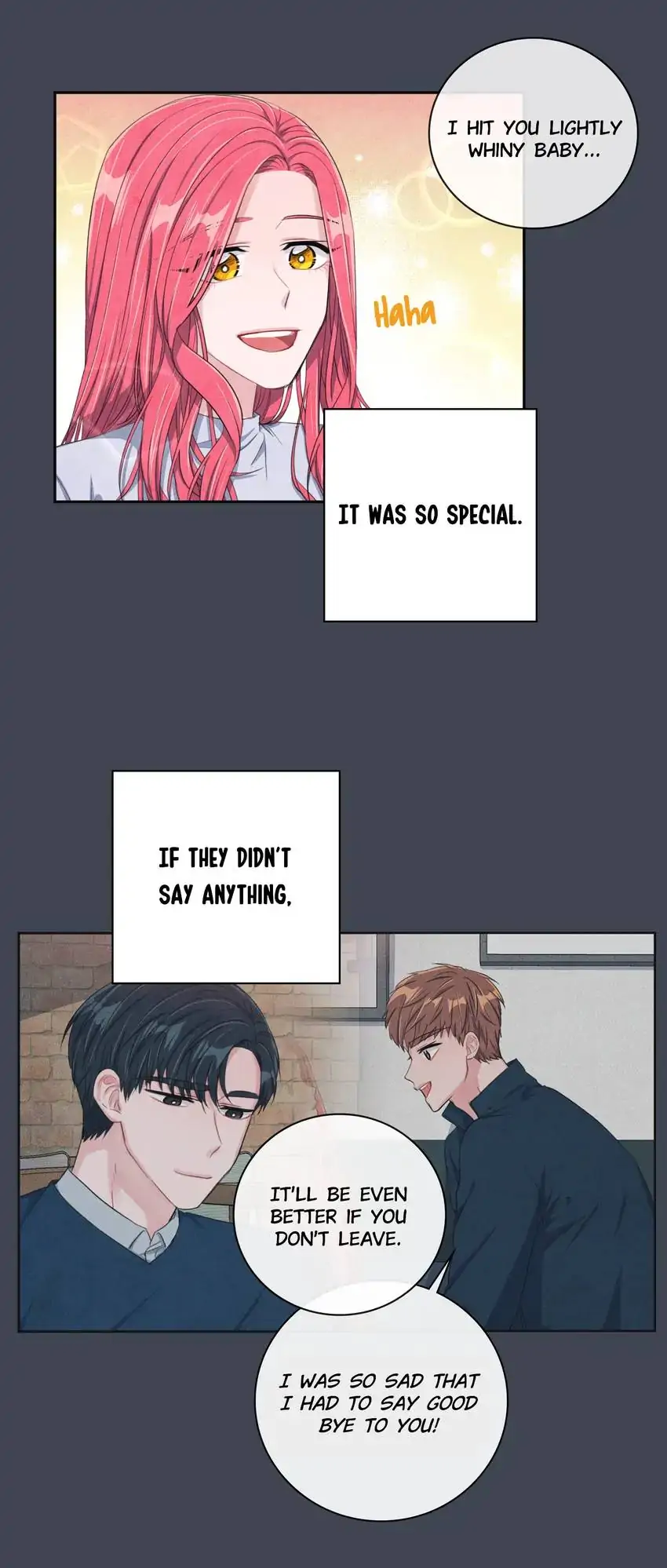 Backstage Kiss Scene Chapter 24 - page 21