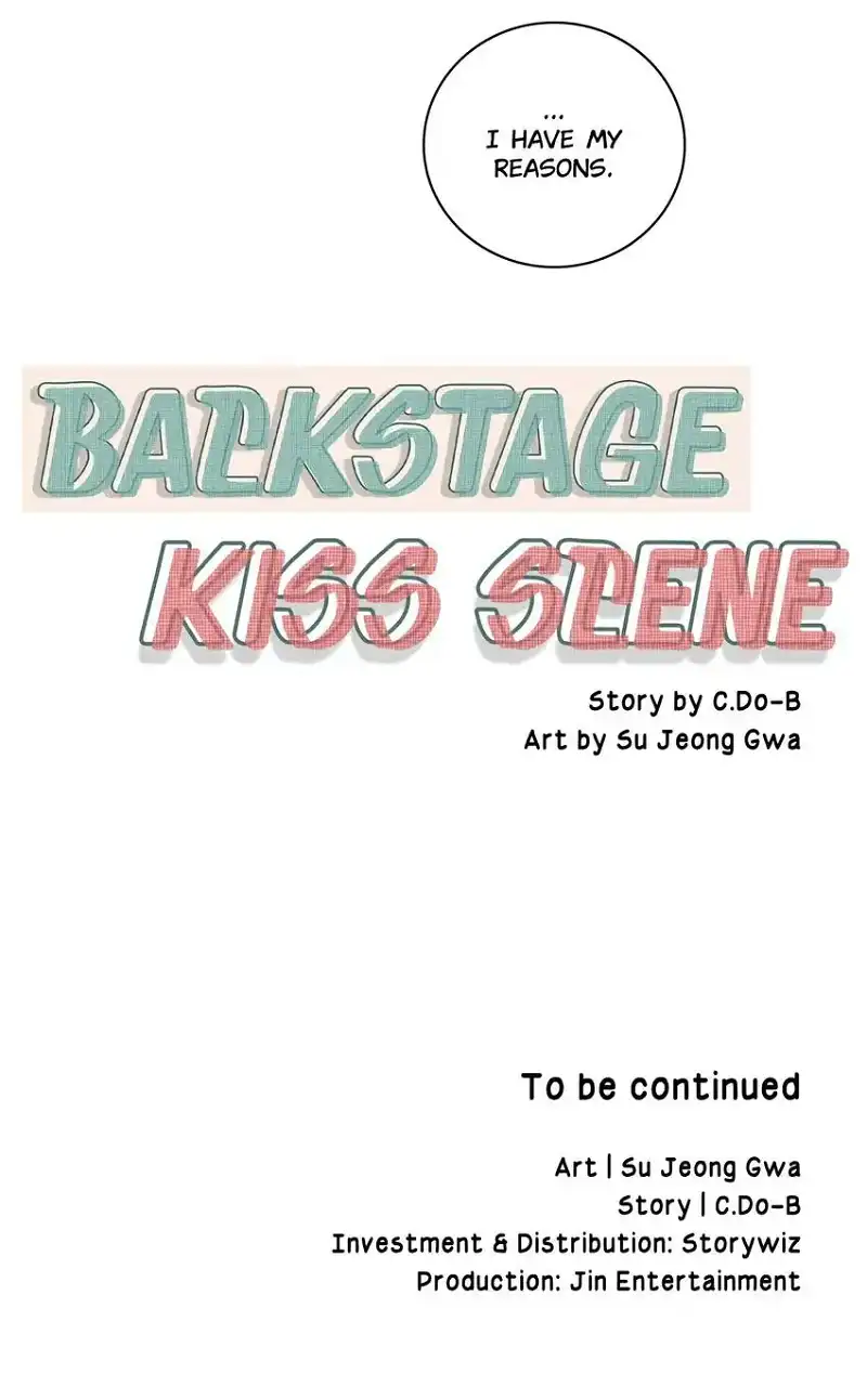 Backstage Kiss Scene Chapter 19 - page 37