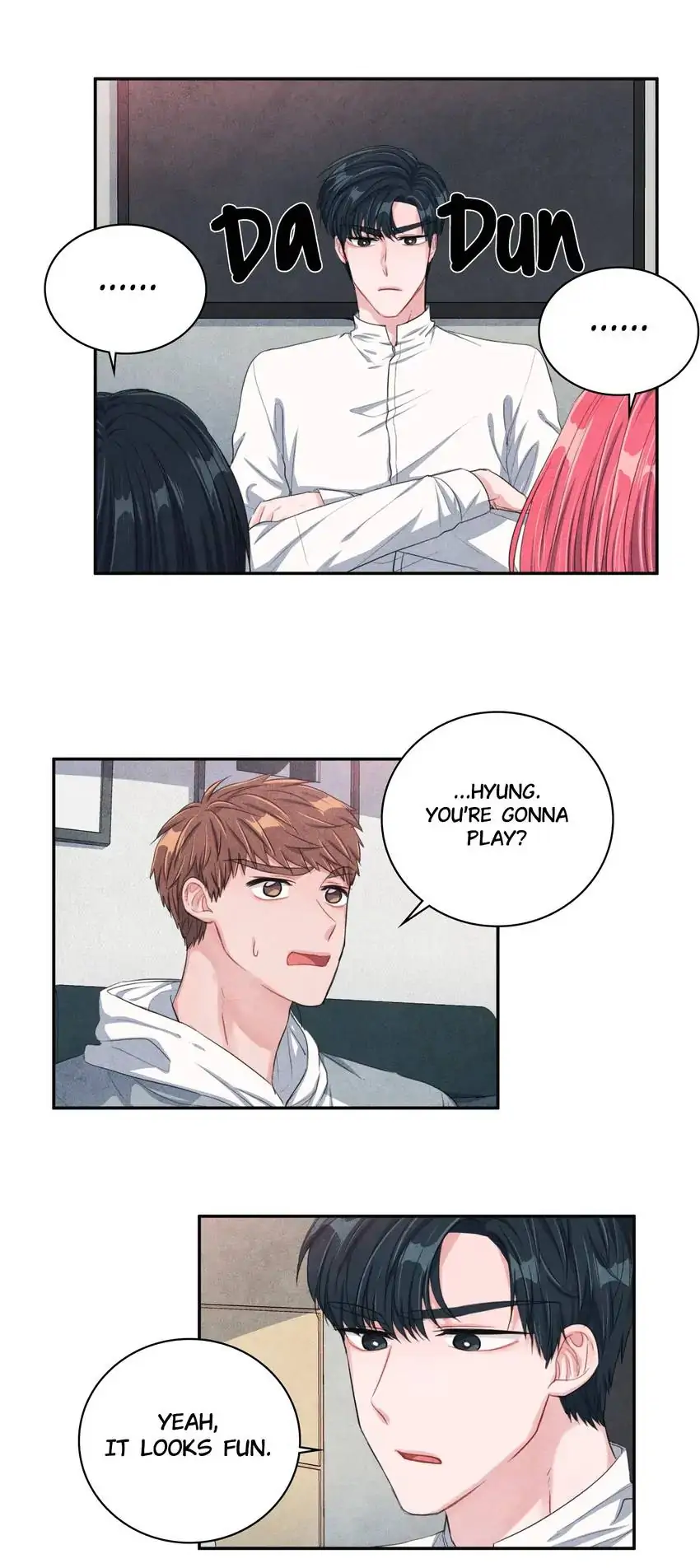 Backstage Kiss Scene Chapter 18 - page 22