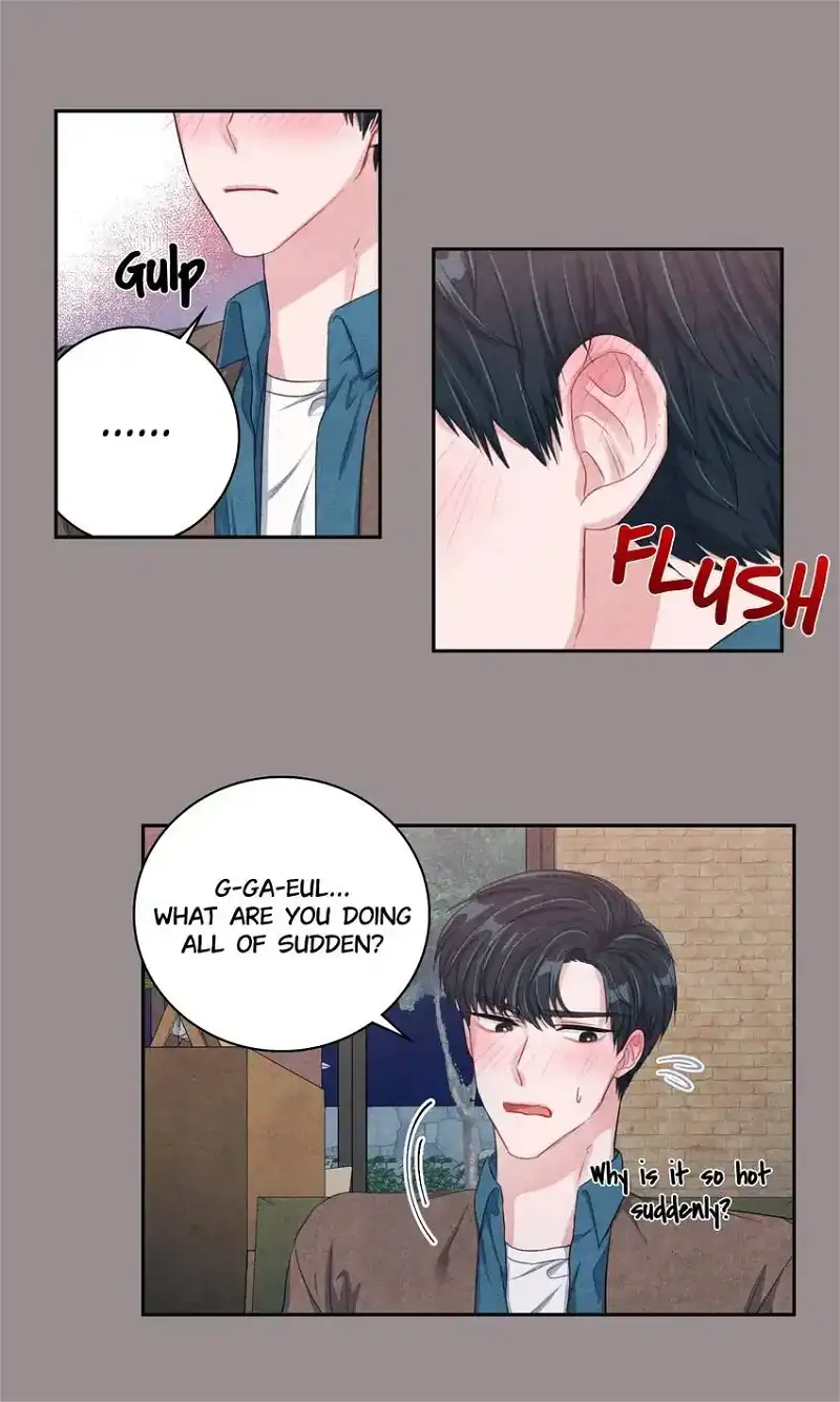 Backstage Kiss Scene Chapter 18 - page 4